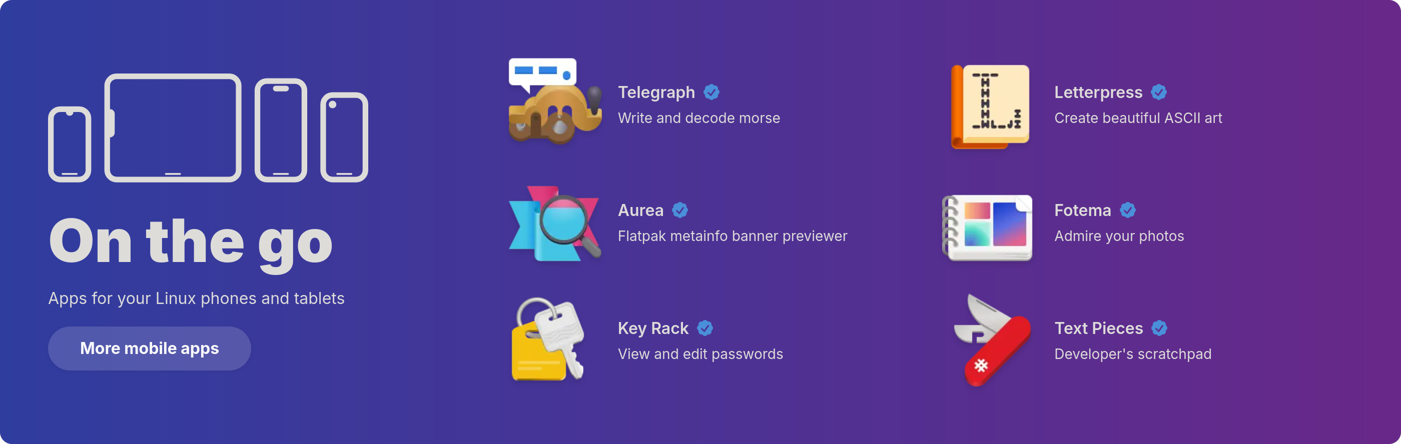 On the go: Apps for your Linux phones and tablets